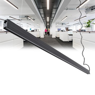 MARKET 61022-P Γραμμικό Κρεμαστό Φωτιστικό Linear LED 18W 2170lm 60° AC 220-240V Μ120 x Π2 x Υ4cm Θερμό Λευκό 2700K - Μαύρο MARKET 61022-P Γραμμικό Κρεμαστό Φωτιστικό Linear LED 18W 2170lm 60° AC 220-240V Μ120 x Π2 x Υ4cm Θερμό Λευκό 2700K - Μαύρο