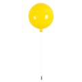 GLOBOSTAR® BALLOON  Παιδικό Φωτιστικό Οροφής με Ντουί 1 x E27 AC 220-240V IP20 - Κίτρινο - Μ30 x Π30 x Υ33cm