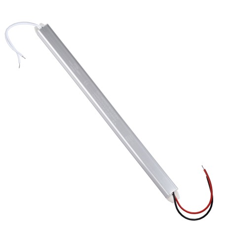 GLOBOSTAR® LUMISLIM  Τροφοδοτικό/Μετασχηματιστής PELV 60W 5A DC 12V IP20 - AC 220-240V σε DC 12V - Μ31 x Π1.8 x Υ1.8cm