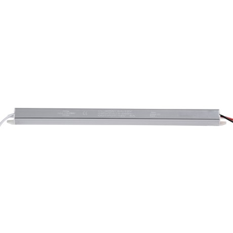 GLOBOSTAR® LUMISLIM  Τροφοδοτικό/Μετασχηματιστής PELV 60W 5A DC 12V IP20 - AC 220-240V σε DC 12V - Μ31 x Π1.8 x Υ1.8cm