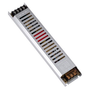 Μεταλλικό Τροφοδοτικό PELV Ultra Slim για Προϊόντα LED 150W 12.5A - AC 220-240V σε DC 12V - IP20 L25.2 x W5.4 x H2.1cm