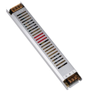 Μεταλλικό Τροφοδοτικό PELV Ultra Slim για Προϊόντα LED 200W 16.5A - AC 220-240V σε DC 12V - IP20 L31 x W5.4 x H2.3cm