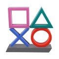 Επιτραπέζιο Διακοσμητικό Φωτιστικό LED 5W DC 5V Playstation Icons Light XL - Sound Activated - Καλώδιο Τροφοδοσίας USB - Πολύχρωμo με 3 Διαφορετικά Προγράμματα