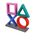 Επιτραπέζιο Διακοσμητικό Φωτιστικό LED 5W DC 5V Playstation Icons Light XL - Sound Activated - Καλώδιο Τροφοδοσίας USB - Πολύχρωμo με 3 Διαφορετικά Προγράμματα