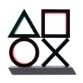 Επιτραπέζιο Διακοσμητικό Φωτιστικό LED 5W DC 5V Playstation Icons Light XL - Sound Activated - Καλώδιο Τροφοδοσίας USB - Πολύχρωμo με 3 Διαφορετικά Προγράμματα