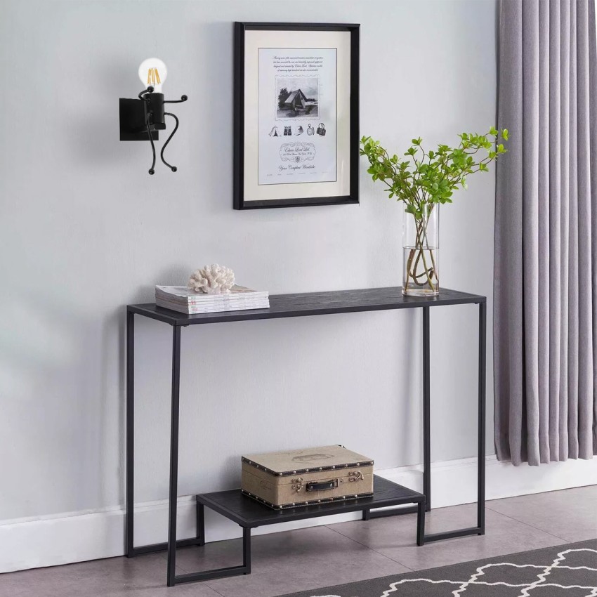 FIGURE  Μοντέρνο Επιτοίχιο Φωτιστικό Απλίκα Μονόφωτο 1 x E27 IP20 Μαύρο Μέταλλο - Μ12 x Π19 x Υ17cm