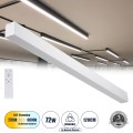 ORION 61031-S Γραμμικό Φωτιστικό Οροφής Linear LED CCT 72W 8600lm 120° AC 220-240V Μ120 x Π5.5 x Υ7cm - Εναλλαγή Φωτισμού μέσω Τηλεχειριστηρίου All In One Ψυχρό 6000k+Φυσικό 4500k+Θερμό 2700k Dimmable - Λευκό ORION 61031-S Γραμμικό Φωτιστικό Οροφής Linear LED CCT 72W 8600lm 120° AC 220-240V Μ120 x Π5.5 x Υ7cm - Εναλλαγή Φωτισμού μέσω Τηλεχειριστηρίου All In One Ψυχρό 6000k+Φυσικό 4500k+Θερμό 2700k Dimmable - Λευκό