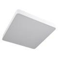 GLOBOSTAR® KAMALA 61209-S Μοντέρνο Φωτιστικό Οροφής LED 75W 8625lm 120° AC 220-240V IP20 Ρυθμιζόμενο Λευκό CCT με Χειριστήριο από 2700K έως 6000K Dimmable - Lumileds SMD Chip - Λευκό Ματ - Μ60 x Π60 x Υ8cm