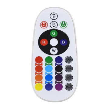 RGB Controller με Ασύρματο Χειριστήριο IR - Μεταλλάκτης Τροφοδοσίας AC/DC 230V Αδιάβροχος IP65 για OVALE 120° Degree Neon Flex LED RGB 4 Pin Max 1500W - Έως 100 Μέτρα