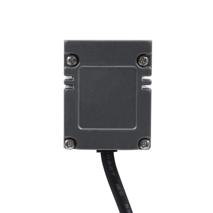 GLOBOSTAR® WASHERMARGO  Μπάρα Φωτισμού Wall Washer LED 6W 660lm 30° DC 24V Αδιάβροχο IP65 Θερμό Λευκό 2700Κ Dimmable - Bridgelux SMD Chip - Γκρι Ανθρακί - Μ30 x Π4 x Υ5cm