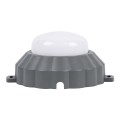 WALLLIGHT-MONA  Φωτιστικό Τοίχου - Απλίκα Point Light LED 6W 660lm 360° DC 24V Αδιάβροχο IP65 Φ11 x Υ6.5cm Θερμό Λευκό 3000K - Γκρι Ανθρακί