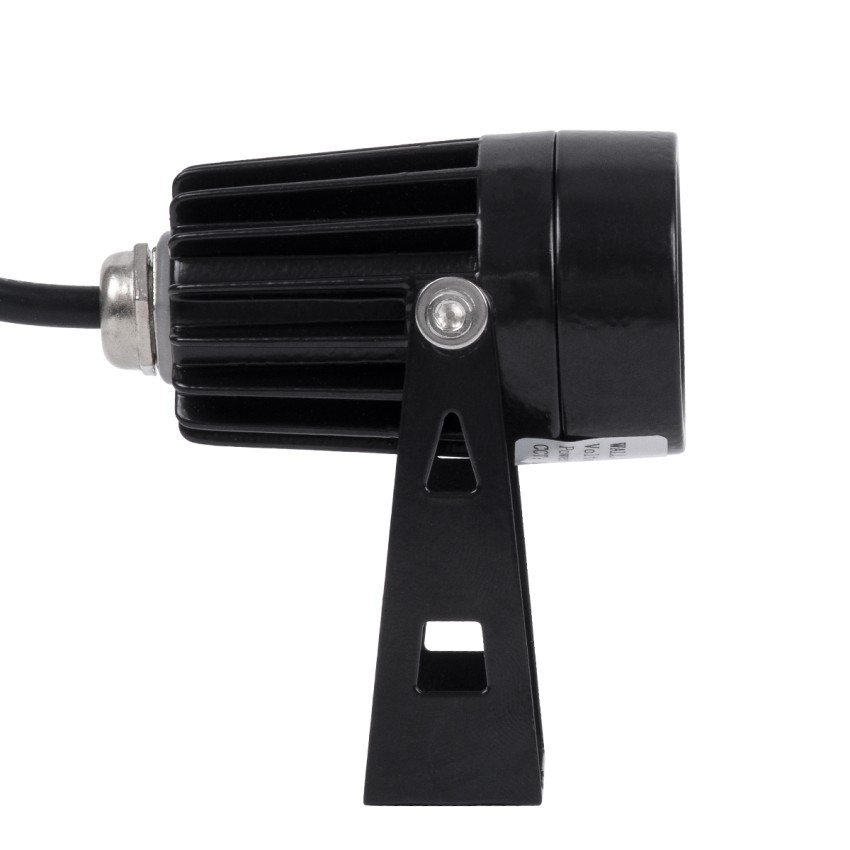 GLOBOSTAR® SPOT-TOLA  Αρχιτεκτονικό Σποτ Φωτισμου LED 1W 110lm 10° DC 24V Αδιάβροχο IP65 Θερμό Λευκό 2700K Dimmable - Γκρι Ανθρακί - Μ5 x Π5 x Υ9cm