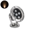 GLOBOSTAR® UNDERWATER-DINA  Υποβρύχιος Προβολέας Σποτ για Σιντριβάνια/Πισίνες LED 6W 660lm 30° DC 24V Αδιάβροχο IP68 Θερμό Λευκό 2700K Dimmable - Ανοξείδωτο Ατσάλι 304 - Μ12 x Π12 x Υ14cm