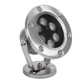 UNDERWATER-DINA  Υποβρύχιο Φωτιστικό Σποτ Ειδικό για Σιντριβάνια LED 9W 945lm 30° DC 24V Αδιάβροχο IP68 Φ12 x Υ14cm Πολύχρωμο RGBW DMX512 - Ανοξείδωτο Ατσάλι