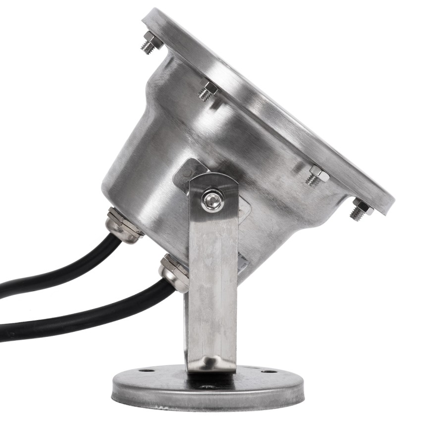 UNDERWATER-DINA  Υποβρύχιο Φωτιστικό Σποτ Ειδικό για Σιντριβάνια LED 9W 945lm 30° DC 24V Αδιάβροχο IP68 Φ12 x Υ14cm Πολύχρωμο RGBW DMX512 - Ανοξείδωτο Ατσάλι