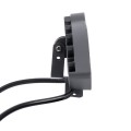 GLOBOSTAR® TREELIGHT-GINA  Κυρτή Μπάρα Φωτισμού Wall Washer για Φυτά - Δέντρα LED 6W 660lm 30° DC 24V Αδιάβροχο IP65 Θερμό Λευκό 2700K Dimmable - Γκρι Ανθρακί - Μ18 x Π3.5 x Υ7cm