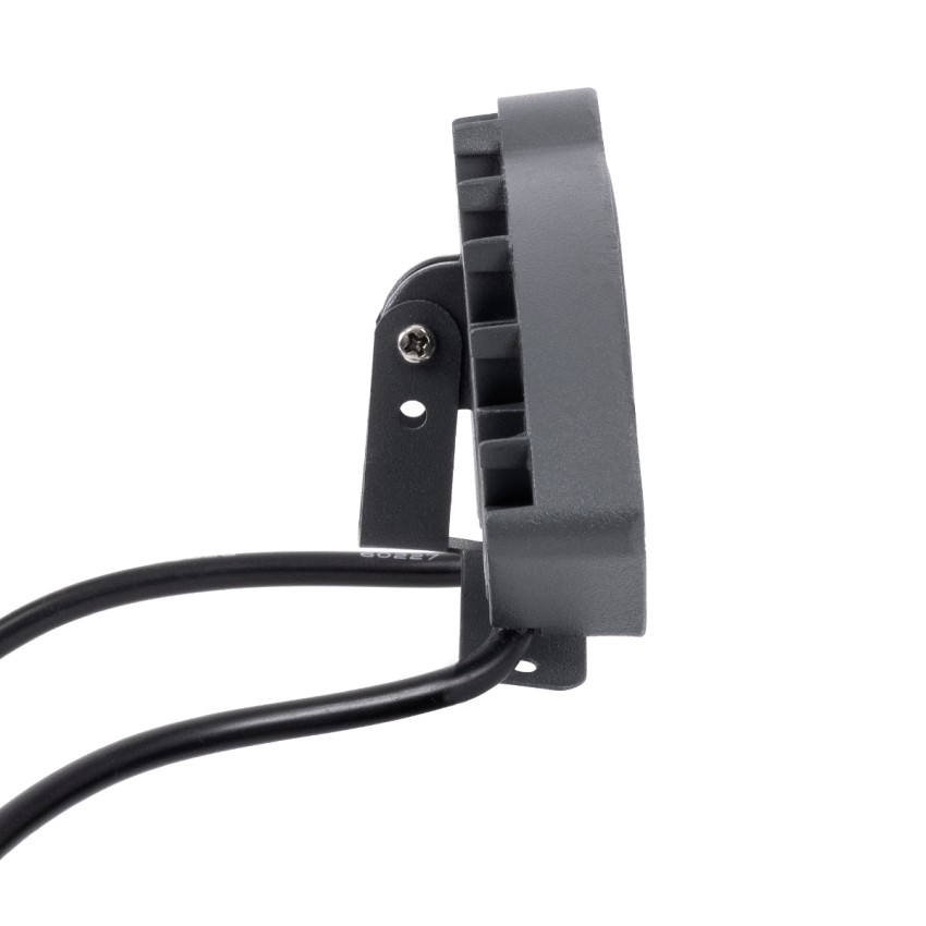 GLOBOSTAR® TREELIGHT-GINA  Κυρτή Μπάρα Φωτισμού Wall Washer για Φυτά - Δέντρα LED 6W 660lm 30° DC 24V Αδιάβροχο IP65 Θερμό Λευκό 2700K Dimmable - Γκρι Ανθρακί - Μ18 x Π3.5 x Υ7cm