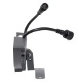 GLOBOSTAR® TREELIGHT-GINA  Κυρτή Μπάρα Φωτισμού Wall Washer για Φυτά - Δέντρα LED 6W 660lm 30° DC 24V Αδιάβροχο IP65 Θερμό Λευκό 2700K Dimmable - Γκρι Ανθρακί - Μ18 x Π3.5 x Υ7cm
