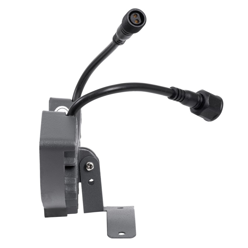 GLOBOSTAR® TREELIGHT-GINA  Κυρτή Μπάρα Φωτισμού Wall Washer για Φυτά - Δέντρα LED 6W 660lm 30° DC 24V Αδιάβροχο IP65 Θερμό Λευκό 2700K Dimmable - Γκρι Ανθρακί - Μ18 x Π3.5 x Υ7cm