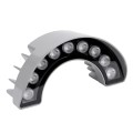 GLOBOSTAR® TREELIGHT-WINA  Κυρτή Μπάρα Φωτισμού Wall Washer για Φυτά - Δέντρα LED 9W 990lm 30° DC 24V Αδιάβροχο IP65 Θερμό Λευκό 2700K Dimmable - Γκρι Ανθρακί - Μ20.5 x Π5.5 x Υ11cm