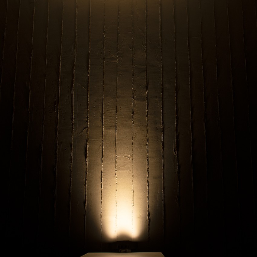 GLOBOSTAR® TREELIGHT-PINA  Κυρτή Μπάρα Φωτισμού Wall Washer για Φυτά - Δέντρα LED 12W 1320lm 30° DC 24V Αδιάβροχο IP65 Θερμό Λευκό 2700K Dimmable - Γκρι Ανθρακί - Μ20.5 x Π5.5 x Υ12cm