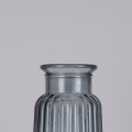 LAYLA  Διακοσμητικό Βάζο Γυάλινο Γκρι Φ11 x Υ22cm