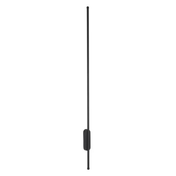 HARLEM  Φωτιστικό Τοίχου - Απλίκα Design LED CCT 18W 2160lm 120° AC 220-240V - Εναλλαγή Φωτισμού μέσω Διακόπτη On/Off All In One Ψυχρό 6000k+Φυσικό 4500k+Θερμό 2700k Μ5 x Π4 x Υ120cm - Μαύρο