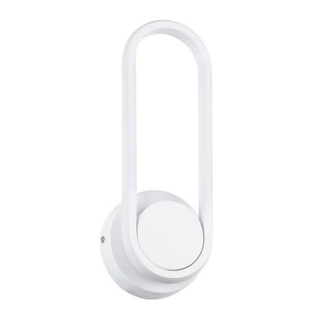 DALLAS  Φωτιστικό Τοίχου - Απλίκα Design LED CCT 12W 1440lm 360° AC 220-240V - Εναλλαγή Φωτισμού μέσω Διακόπτη On/Off All In One Ψυχρό 6000k+Φυσικό 4500k+Θερμό 2700k Μ12 x Π6.5 x Υ32cm - Λευκό