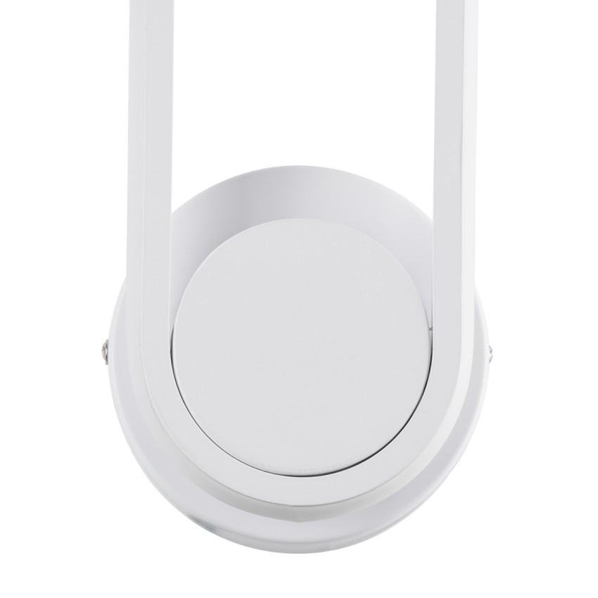 DALLAS  Φωτιστικό Τοίχου - Απλίκα Design LED CCT 12W 1440lm 360° AC 220-240V - Εναλλαγή Φωτισμού μέσω Διακόπτη On/Off All In One Ψυχρό 6000k+Φυσικό 4500k+Θερμό 2700k Μ12 x Π6.5 x Υ32cm - Λευκό