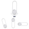 DALLAS  Φωτιστικό Τοίχου - Απλίκα Design LED CCT 12W 1440lm 360° AC 220-240V - Εναλλαγή Φωτισμού μέσω Διακόπτη On/Off All In One Ψυχρό 6000k+Φυσικό 4500k+Θερμό 2700k Μ12 x Π6.5 x Υ32cm - Λευκό