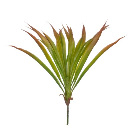 CORDYLINE  Τεχνητό Φυτό Κορδιλύνη - Μπουκέτο Διακοσμητικών Φυτών - Κλαδιών με Φύλλωμα Πράσινο - Κόκκινο Υ34cm