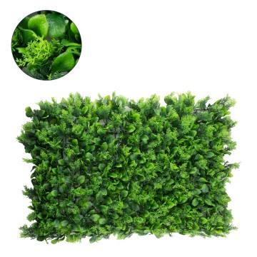 Συνθετικό Τεχνητό Διακοσμητικό Πάνελ Φυλλωσιάς - Κάθετος Κήπος Λέιλαντ - Πράσινο Μ60 x Υ40 x Π9cm Συνθετικό Τεχνητό Διακοσμητικό Πάνελ Φυλλωσιάς - Κάθετος Κήπος Λέιλαντ - Πράσινο Μ60 x Υ40 x Π9cm