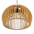 GLOBOSTAR® SCANDINAVIA  Boho Κρεμαστό Φωτιστικό Οροφής με Ντουί 1 x E27 AC 220-240V IP20 - Μπεζ - Μ44 x Π44 x Υ28cm