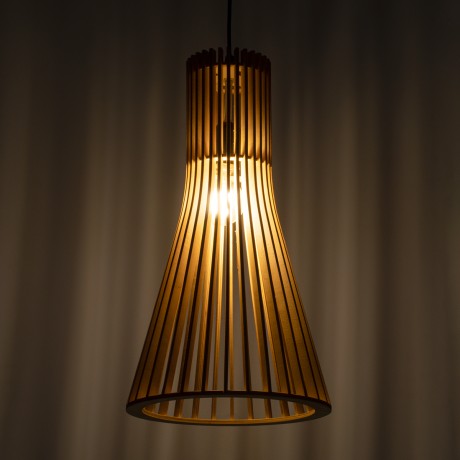 GLOBOSTAR® SCANDINAVIA  Boho Κρεμαστό Φωτιστικό Οροφής με Ντουί 1 x E27 AC 220-240V IP20 - Μπεζ - Μ25 x Π25 x Υ45cm