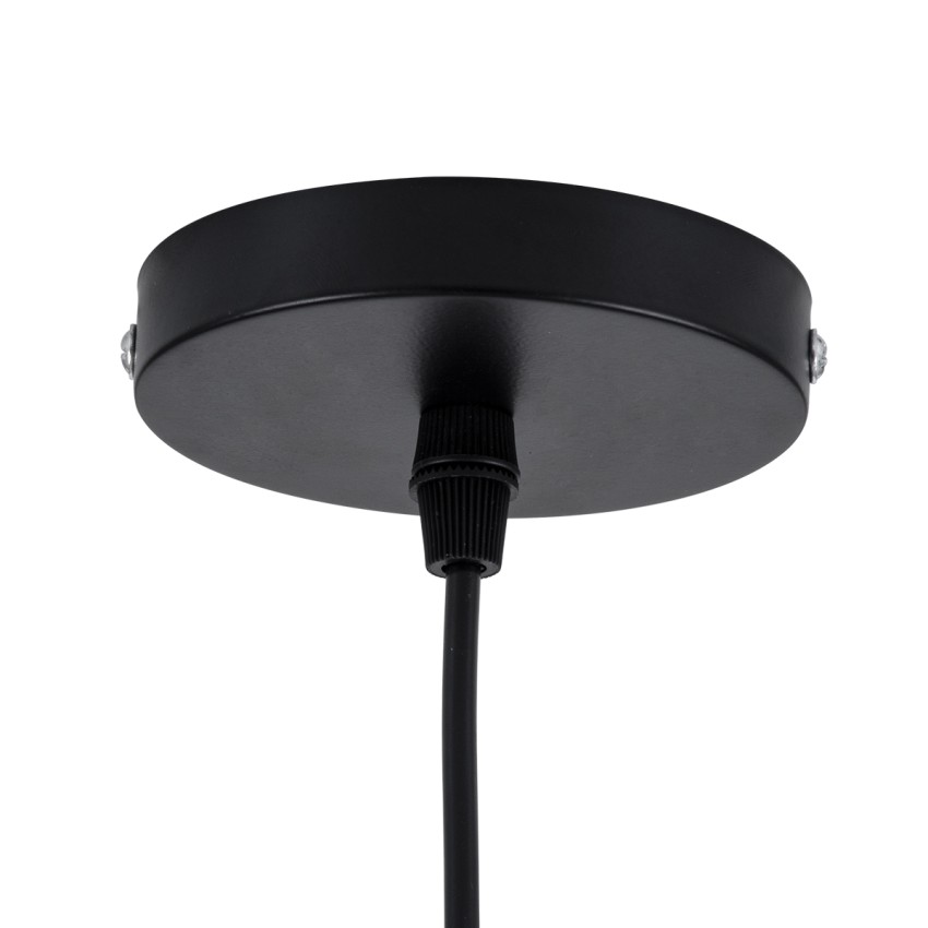 GLOBOSTAR® SCANDINAVIA  Boho Κρεμαστό Φωτιστικό Οροφής με Ντουί 1 x E27 AC 220-240V IP20 - Μπεζ - Μ25 x Π25 x Υ45cm
