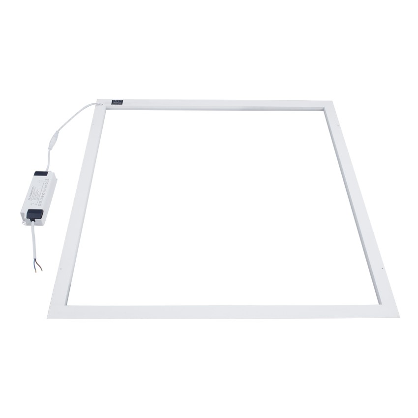 Χωνευτό LED Panel Linear Frameless Super Slim 60x60cm 48W 5760lm 120° CRI≥85Ra AC 220-240V IP44 Μ60 x Π60 x Υ1.5cm - Ψυχρό Λευκό 6000K - TÜV Certified Driver