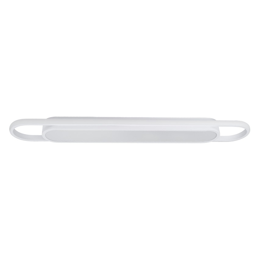 GLOBOSTAR® IGOR  Μοντέρνο Φωτιστικό Οροφής LED 48W 5760lm 210° AC 220-240V IP20 Ρυθμιζόμενο Λευκό CCT με On/Off 2700K/4500K/6000K - Lumileds SMD Chip - Λευκό Ματ - Μ81 x Π13 x Υ4.5cm