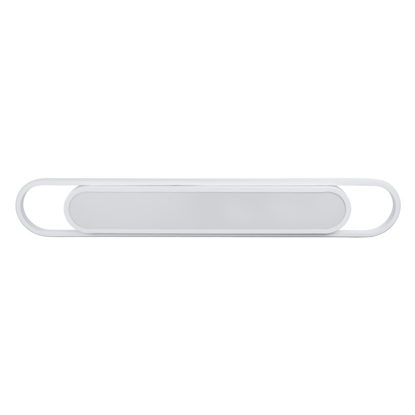 GLOBOSTAR® IGOR  Μοντέρνο Φωτιστικό Οροφής LED 48W 5760lm 210° AC 220-240V IP20 Ρυθμιζόμενο Λευκό CCT με On/Off 2700K/4500K/6000K - Lumileds SMD Chip - Λευκό Ματ - Μ81 x Π13 x Υ4.5cm