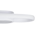 GLOBOSTAR® IGOR  Μοντέρνο Φωτιστικό Οροφής LED 48W 5760lm 210° AC 220-240V IP20 Ρυθμιζόμενο Λευκό CCT με On/Off 2700K/4500K/6000K - Lumileds SMD Chip - Λευκό Ματ - Μ81 x Π13 x Υ4.5cm