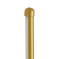HARLEM  Φωτιστικό Τοίχου - Απλίκα Design LED CCT 9W 1080lm 120° AC 220-240V - Εναλλαγή Φωτισμού μέσω Διακόπτη On/Off All In One Ψυχρό 6000k+Φυσικό 4500k+Θερμό 2700k Μ5 x Π4 x Υ60cm - Χρυσό
