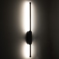 HARLEM  Φωτιστικό Τοίχου - Απλίκα Design LED CCT 9W 1080lm 120° AC 220-240V - Εναλλαγή Φωτισμού μέσω Διακόπτη On/Off All In One Ψυχρό 6000k+Φυσικό 4500k+Θερμό 2700k Μ5 x Π4 x Υ60cm - Χρυσό