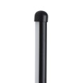 GLOBOSTAR® DIADEM  Μοντέρνο Φωτιστικό Τοίχου - Απλίκα LED 18W 2160lm 120° AC 220-240V IP20 Ρυθμιζόμενο Λευκό CCT με On/Off 2700K/4500K/6000K - Lumileds SMD Chip - Μαύρο Ματ - Μ10 x Π4 x Υ120cm