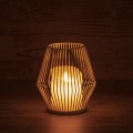 CANDLE  Διακοσμητικό Realistic Κερί με LED Εφέ Κινούμενης Φλόγας - Μπαταρίας 2 x AA (Δεν Συμπεριλαμβάνονται) & Ασύρματο Χειριστήριο IR Θερμό Λευκό 2700K Dimmable Λευκό Φ14 x Υ16cm