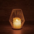 CANDLE  Διακοσμητικό Realistic Κερί με LED Εφέ Κινούμενης Φλόγας - Μπαταρίας 2 x AA (Δεν Συμπεριλαμβάνονται) & Ασύρματο Χειριστήριο IR Θερμό Λευκό 2700K Dimmable Λευκό Φ16 x Υ18cm