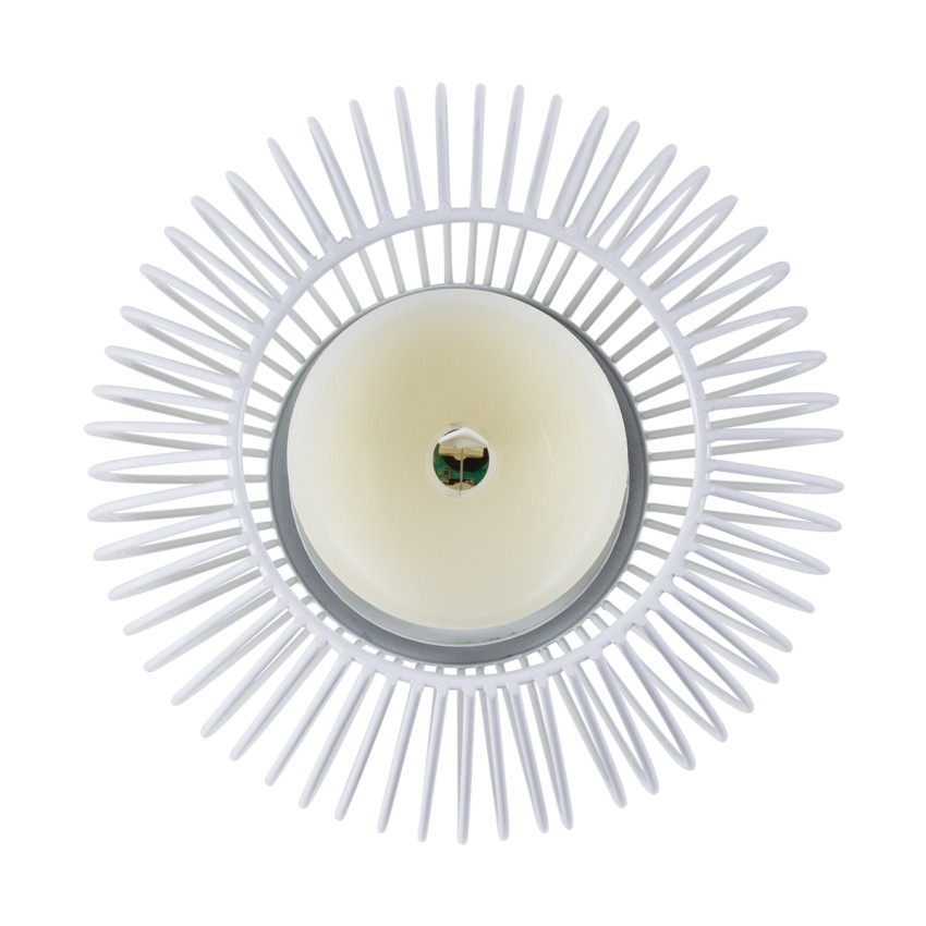 CANDLE  Διακοσμητικό Realistic Κερί με LED Εφέ Κινούμενης Φλόγας - Μπαταρίας 2 x AA (Δεν Συμπεριλαμβάνονται) & Ασύρματο Χειριστήριο IR Θερμό Λευκό 2700K Dimmable Λευκό Φ16 x Υ18cm