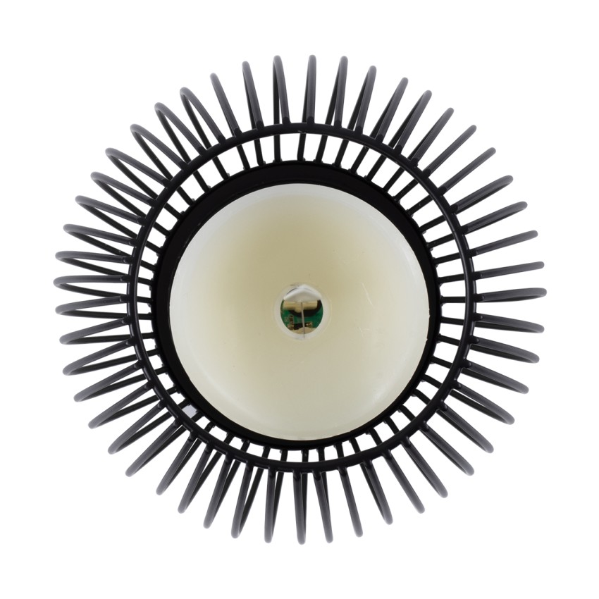 CANDLE  Διακοσμητικό Realistic Κερί με LED Εφέ Κινούμενης Φλόγας - Μπαταρίας 2 x AA (Δεν Συμπεριλαμβάνονται) & Ασύρματο Χειριστήριο IR Θερμό Λευκό 2700K Dimmable Μαύρο Φ14 x Υ16cm