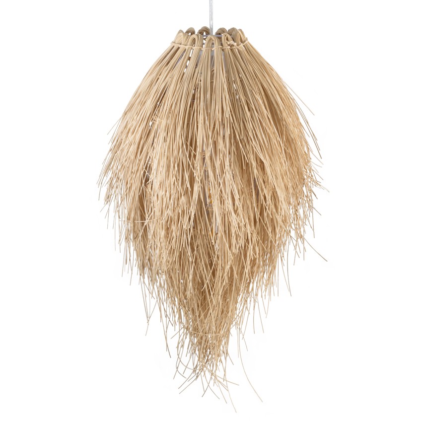 GLOBOSTAR® ARCHIPELAGO  Boho Κρεμαστό Φωτιστικό Οροφής με Ντουί 1 x E27 AC 220-240V IP20 - Μπεζ - Μ30 x Π30 x Υ63cm GLOBOSTAR® ARCHIPELAGO  Boho Κρεμαστό Φωτιστικό Οροφής με Ντουί 1 x E27 AC 220-240V IP20 - Μπεζ - Μ30 x Π30 x Υ63cm