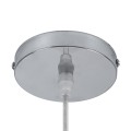 GLOBOSTAR® ARCHIPELAGO  Boho Κρεμαστό Φωτιστικό Οροφής με Ντουί 1 x E27 AC 220-240V IP20 - Μπεζ - Μ40 x Π40 x Υ63cm