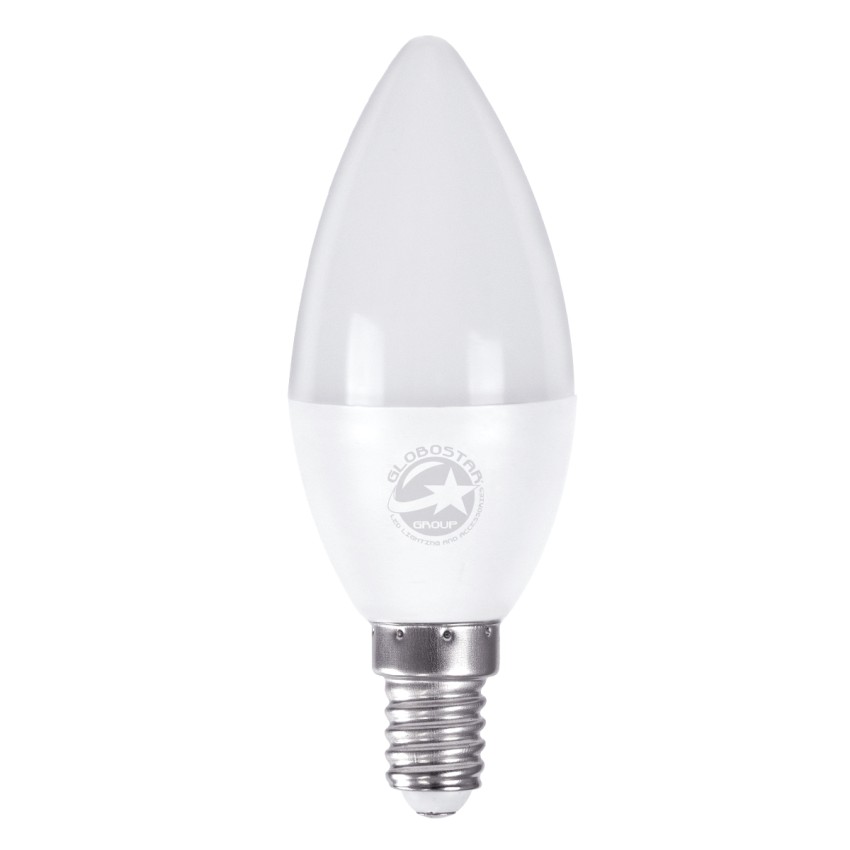 Λάμπα LED E14 C37 Κεράκι 4W 388lm 260° AC 220-240V IP20 Φ3.7 x Υ10cm Φυσικό Λευκό 4500K