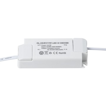 GLOBOSTAR® EROS-DRIVER 61222 Ανταλλακτικό Τροφοδοτικό/Μετασχηματιστής SELV 9-21W AC 220-240V σε Constant Current DC 36-54V/300mA±5% PF0.95 IP20 - Μ11 x Π4.3 x Υ2.5cm